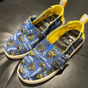 TOMS X Tonka collab toddler shoes!